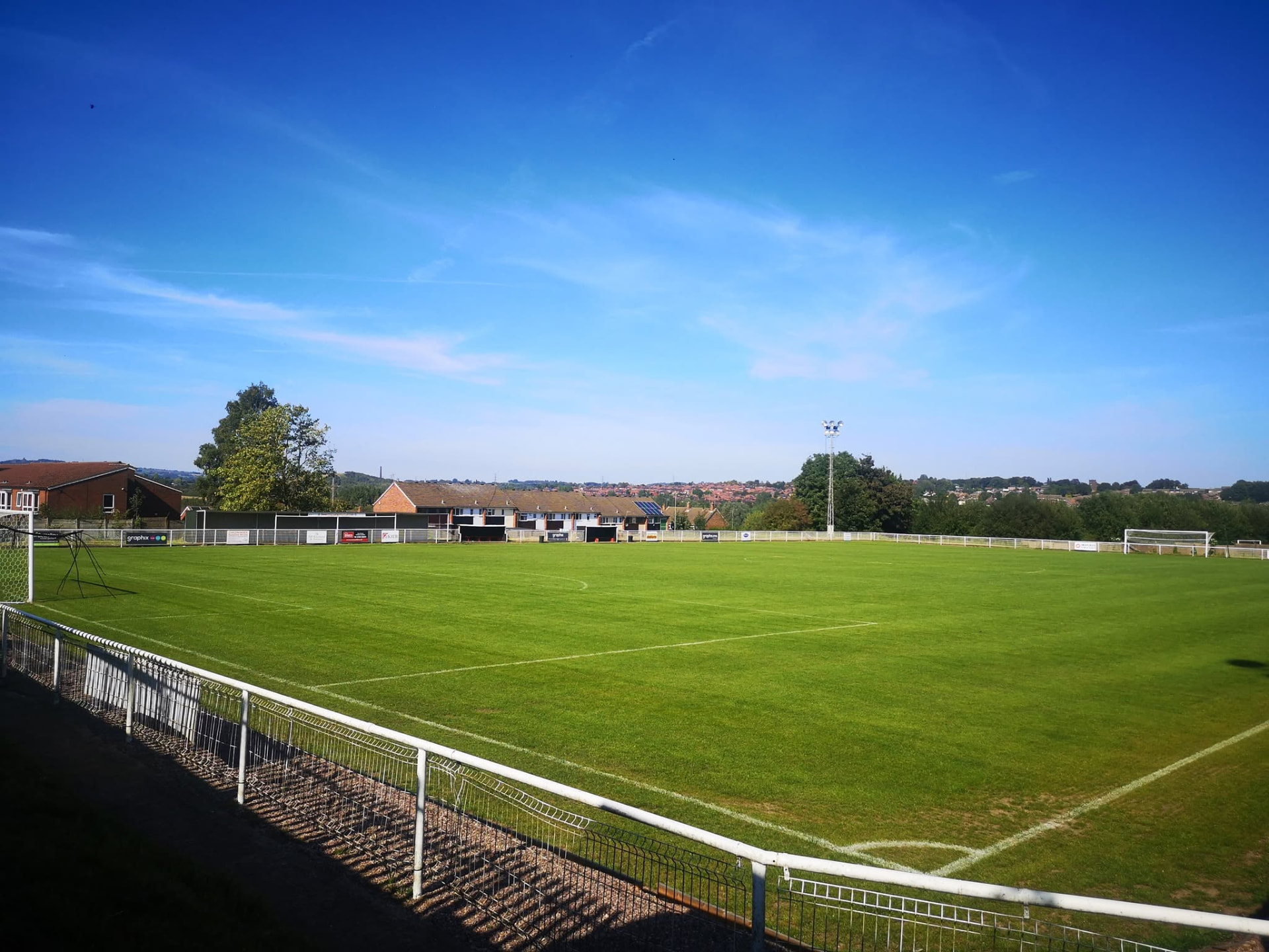 Emery's Stadium pitch view